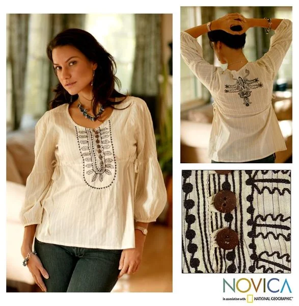 Cotton 'Tribal Legacy' Tunic